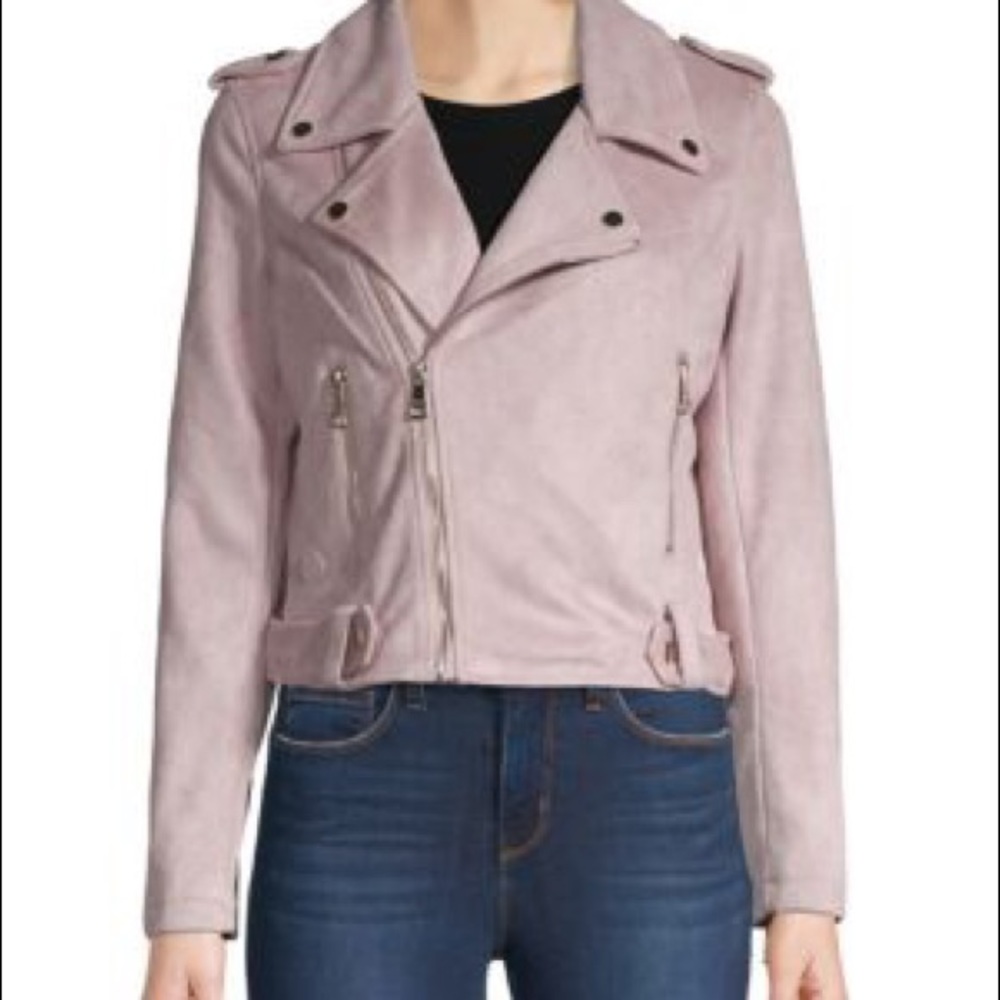 Vigoss Suede Moto Jacket